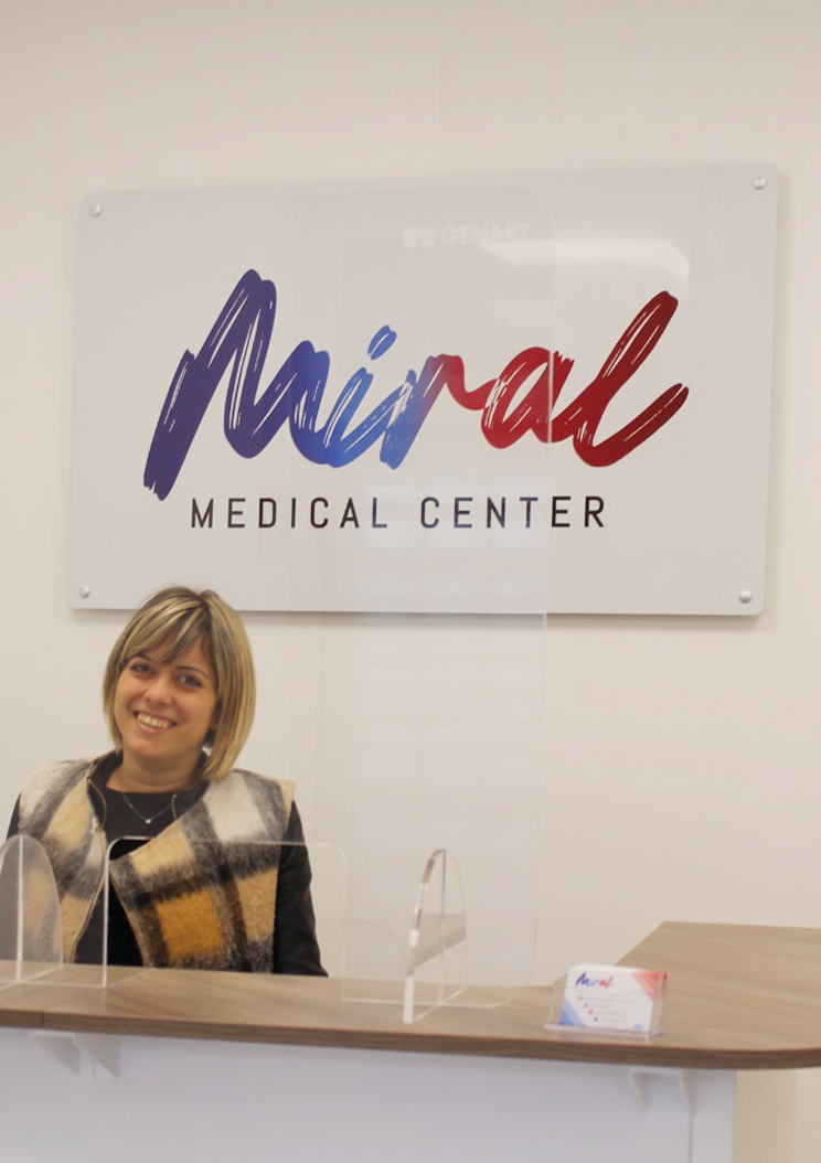 miral medical reception